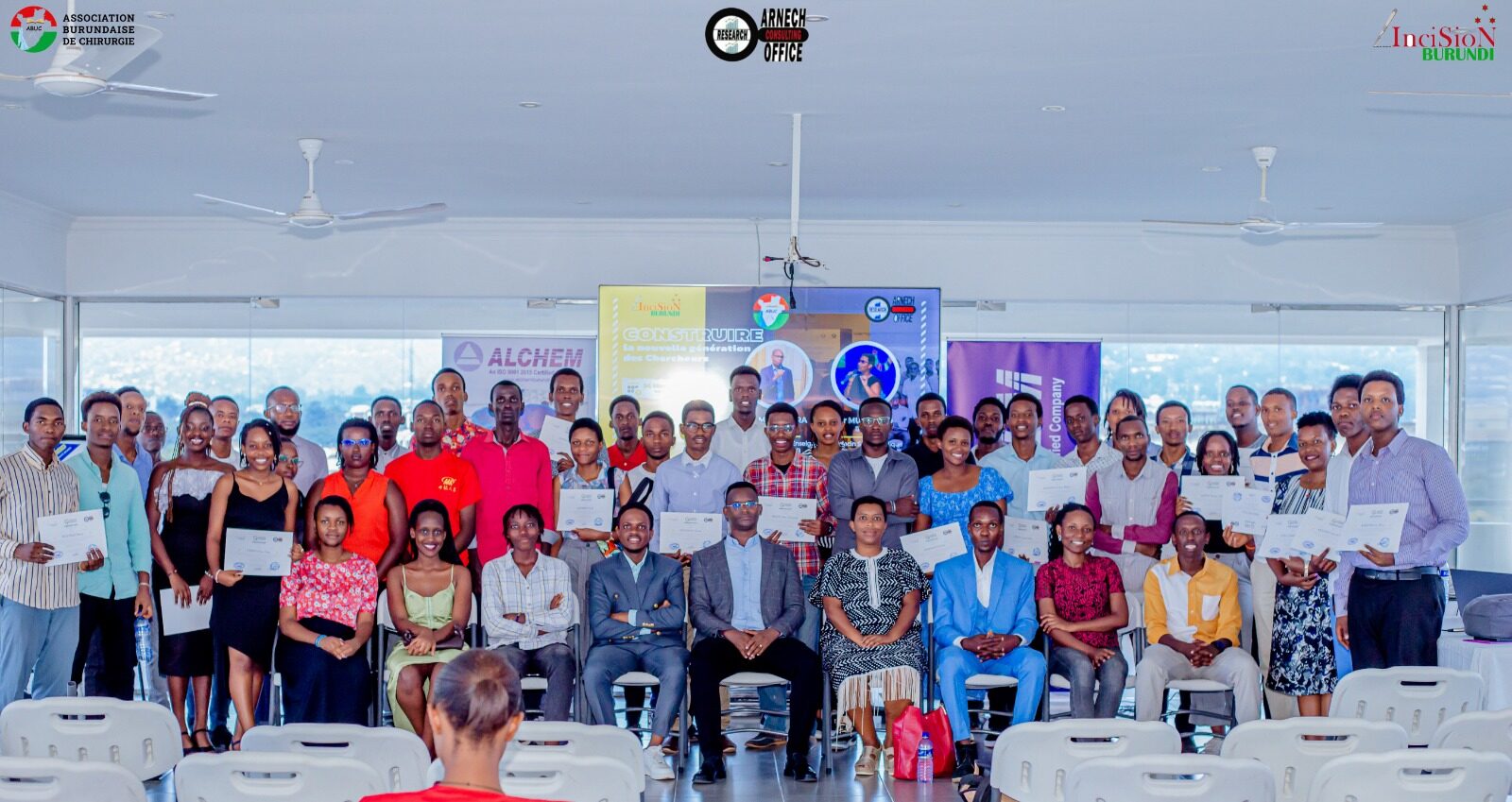 ARNECH and InciSion Burundi closing capacity-building activities, 2024