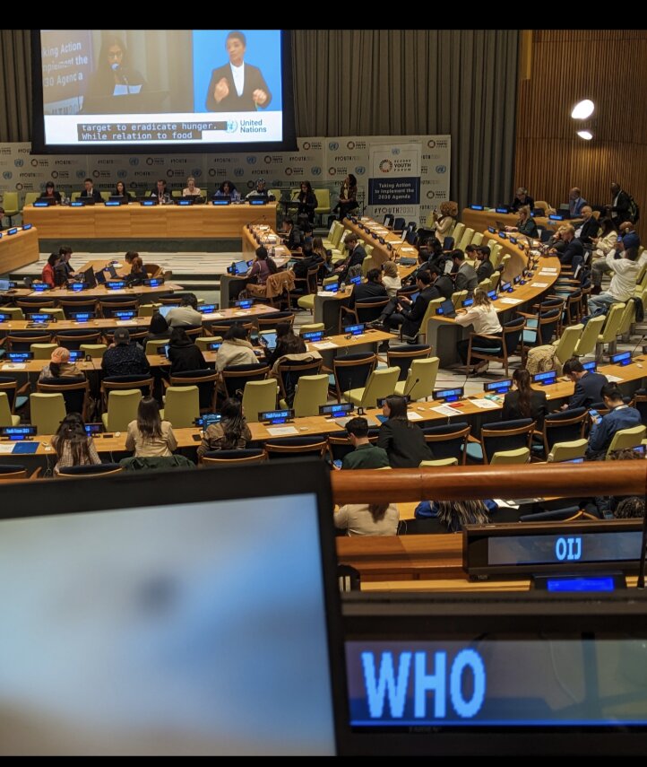 ARNECH leadership attending the United Nations Youth Forum, New York, 2024