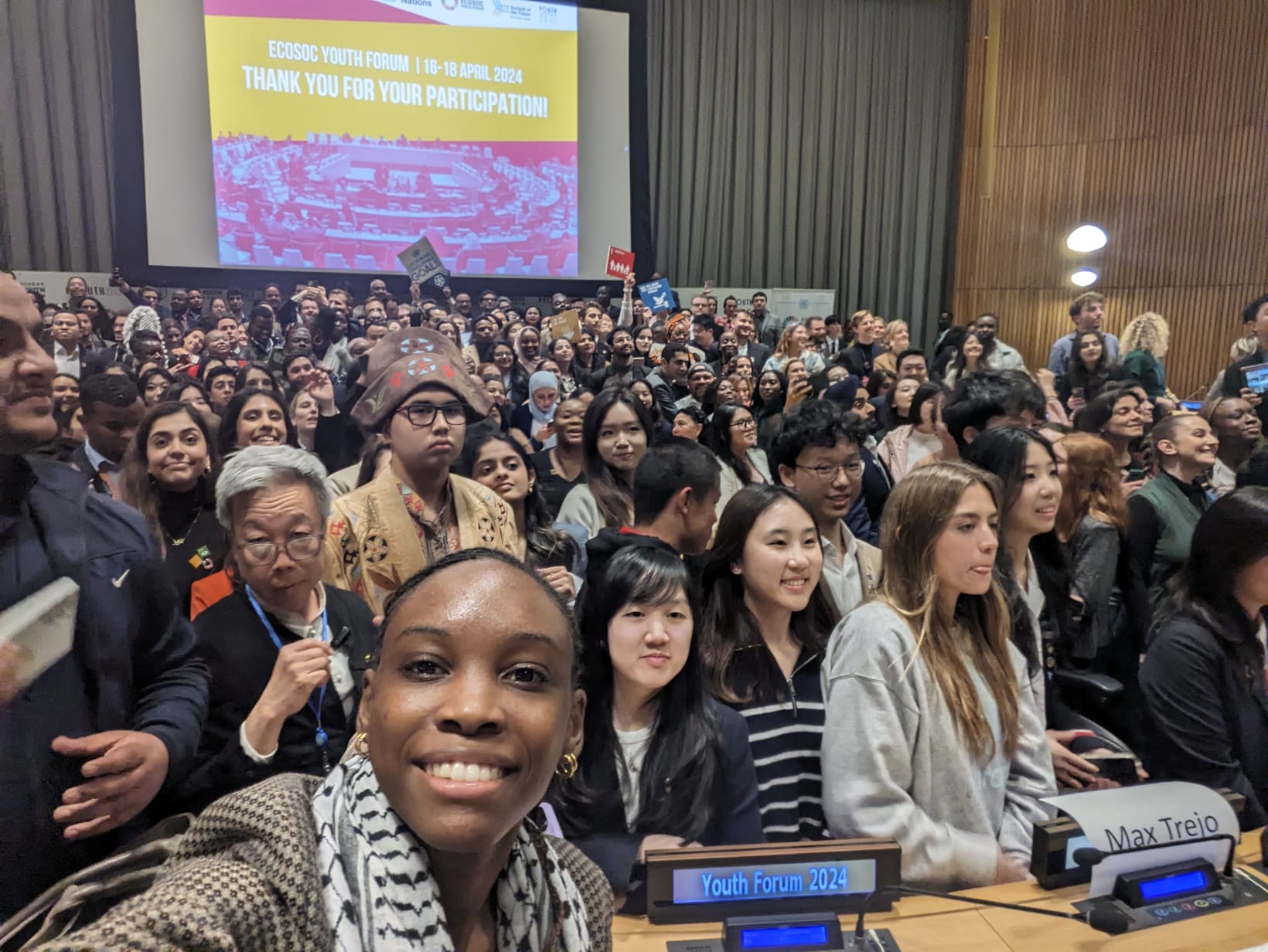ARNECH leadership attending UN ECOSOC, New York, 2024