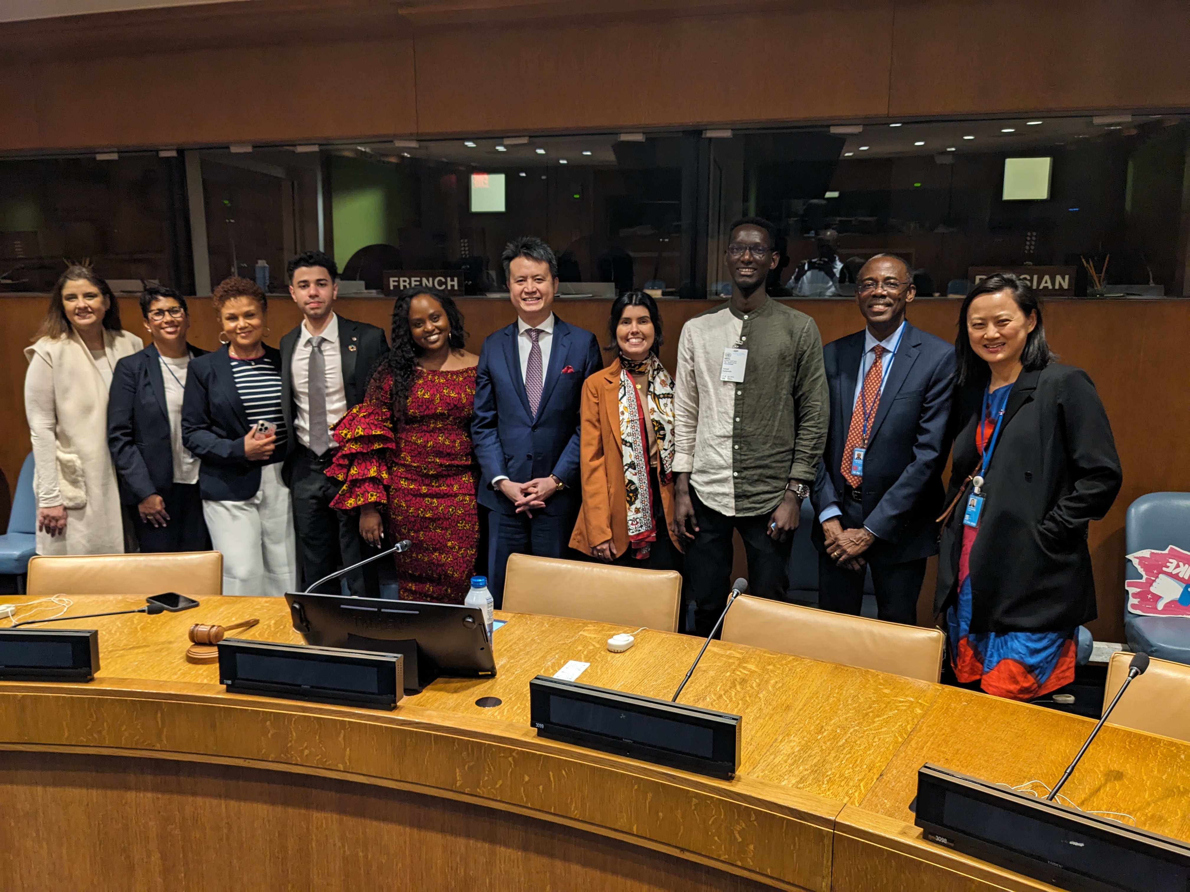 ARNECH leadership attending the WIPO, New York, 2024